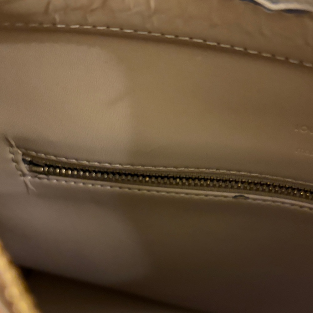 Louis Vuitton Vernis Mustard Yellow Tote Bag - Picture 7 of 10